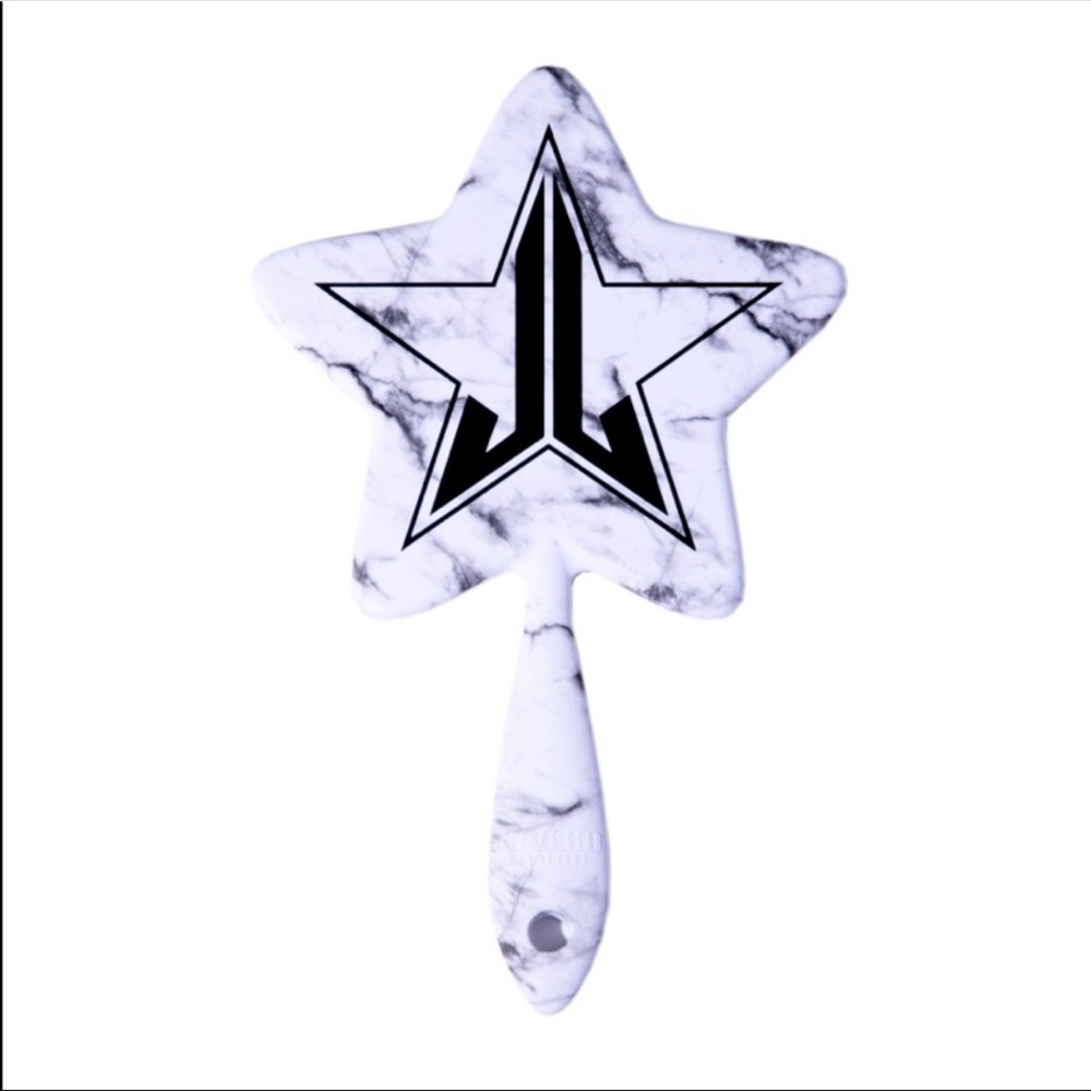 Jeffree Star White Marble Soft Touch Mirror - Picture 1 of 4